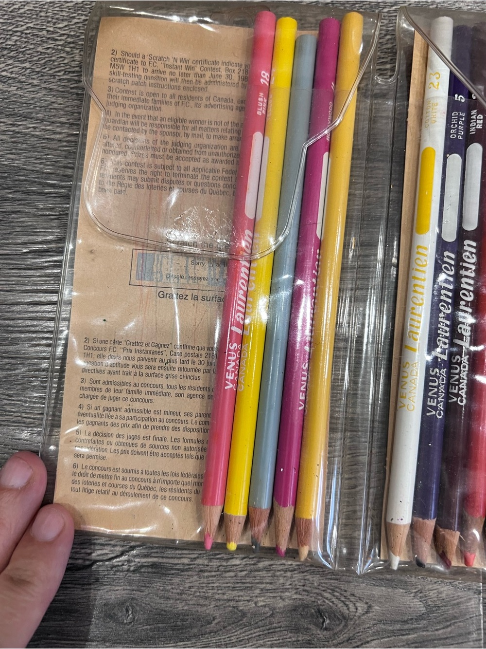 14 Laurentien Colour Pencils (with case) All almost full length - Picture 4 of 7